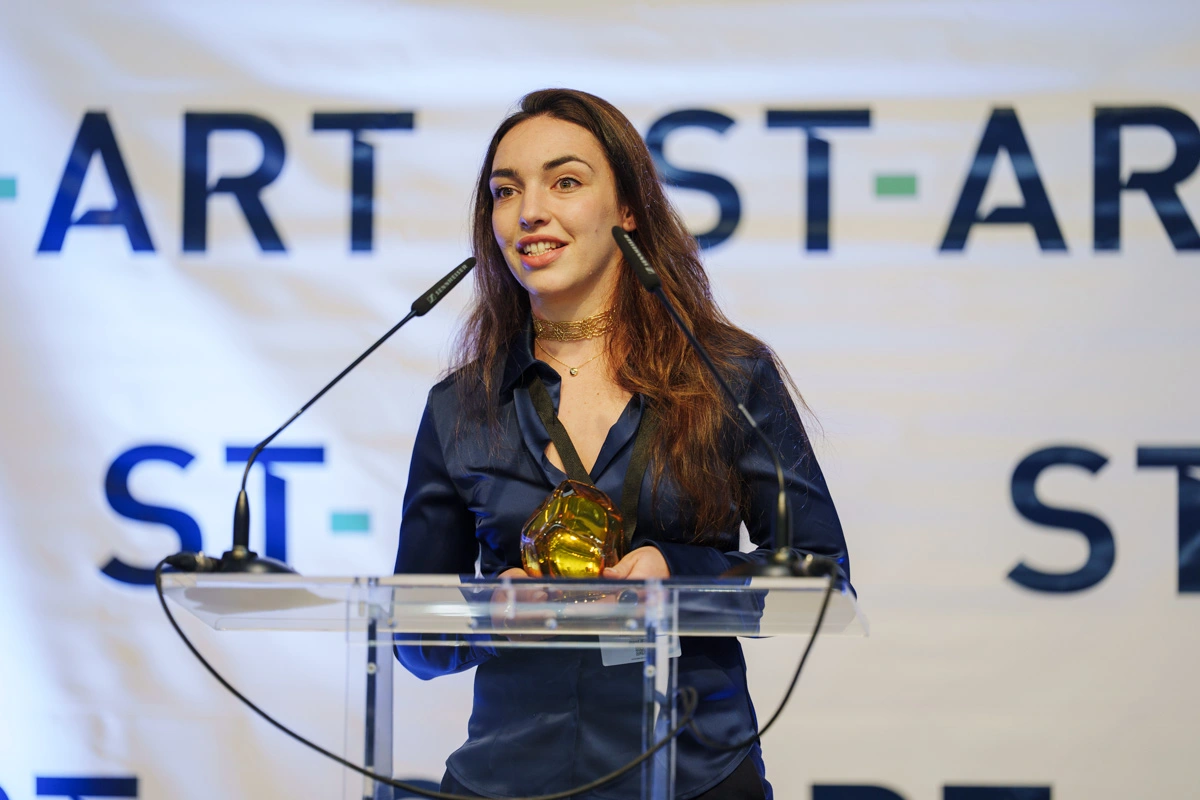 Remise du prix de la jeune création européenne Bartosch Salmanski