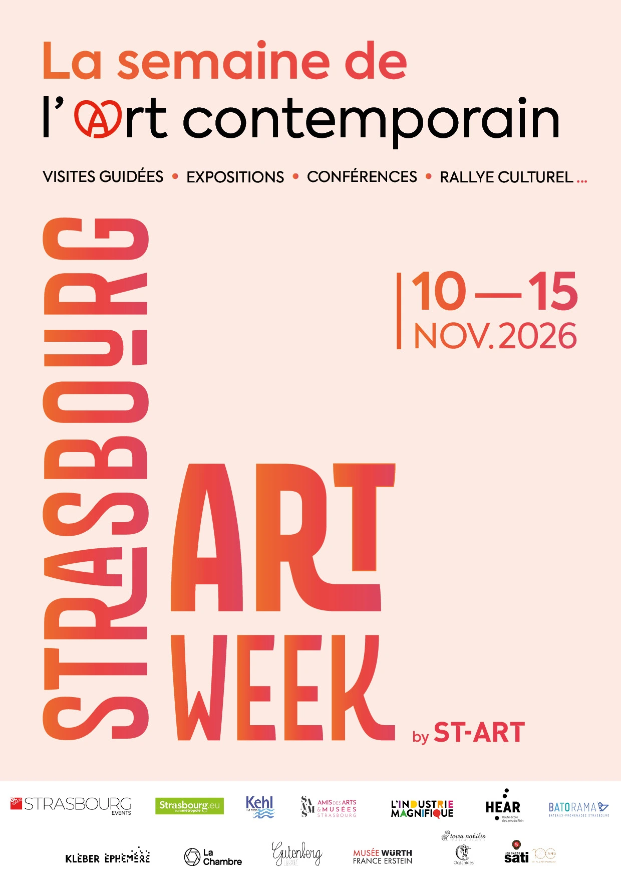 Strasbourg Art Week 2026 Strasbourg events